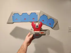 FOR PARTS**Yu-Gi-Oh Battle City Duel Disk Card Launcher Kazuki Takahashi 1996 - Image 1