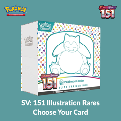 Pokemon SV 151 Illustration Rare SIR Full Art EX - Choose Your Card NM - Image 1