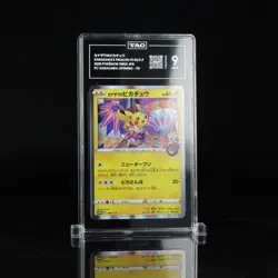 Pokemon 2020 Kanazawa's Pikachu Holo Japanese Promo 144/S-P TAG 9 Graded Card - Image 1