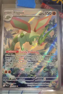 Flygon 101/094 Illustration Rare Phantasmal Flames Holo Pokemon TCG Card - Image 1
