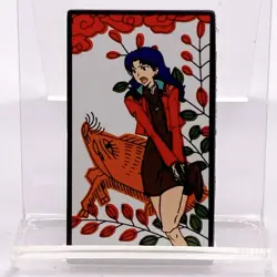 Misato Katsuragi Neon Genesis Evangelion "HANAFUDA" Playing Card Japan Anime F/S - Image 1