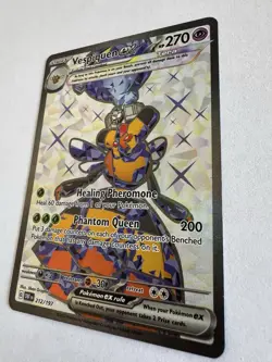 Pokemon Vespiquen EX - Obsidian Flames Holo Ultra Rare Card 212/197 - 2023 NM - Image 4