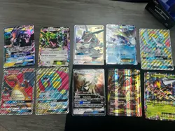 Pokemon GX/EX Jumbo Oversized Card Lot - 10 Cards Charizard, Salamence, Lucario - Image 1