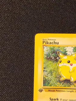 1999 Pokemon TCG Pikachu Card 60/64 Jungle 1st Edition Red Cheeks - SEE PICS! - Image 5