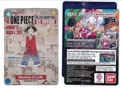 ONE PIECE Monkey D Luffy * BANDAI Card Game * 2026 College Basketball US Voyage - Image 1