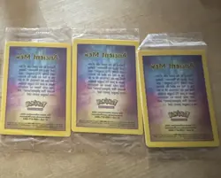 Ancient Mew SEALED Pokemon Unopened 2000 Movie Promo Holo Card - Mint - Image 1