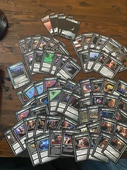 Star Trek CCG 1E Deep Space 9 Partial UNC/C SET 72 Cards Total NM - Image 1