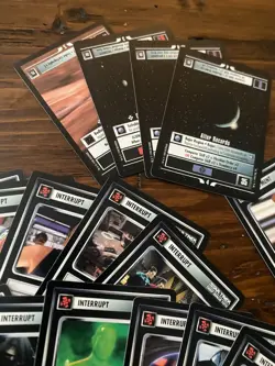 Star Trek CCG 1E Deep Space 9 Partial UNC/C SET 72 Cards Total NM - Image 2