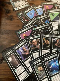 Star Trek CCG 1E Deep Space 9 Partial UNC/C SET 72 Cards Total NM - Image 4