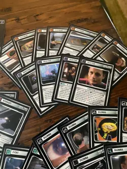 Star Trek CCG 1E Deep Space 9 Partial UNC/C SET 72 Cards Total NM - Image 5