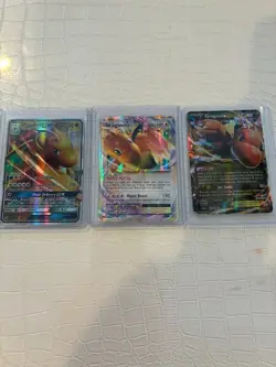 Dragonite Pokemon Cards - 3 Card Lot - Image 1