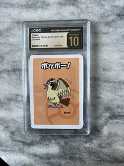 ✨✨✨ CGC 10 Pristine Pidgey Old Maid 2019 Japanese Card - Image 1