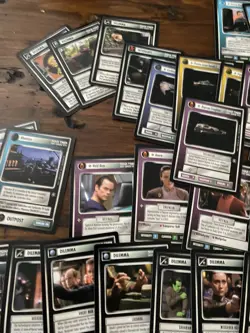 Star Trek CCG 1E Deep Space 9 Partial Common SET 60 Cards Total NM - Image 3