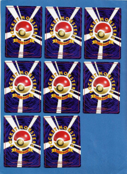 LOT OF 8 DIFFERENT 1997 JAPANESE POKEMON FOSSIL UNPLAYED UNCOMMON CARDS - Image 2