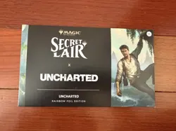 MTG Secret Lair Uncharted Playstation Rainbow Foil Edition - New/Sealed - Image 1