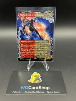 NM Borderless Arana, Heart of the Spider, MTG, Marvel's Spider-Man, Magic, 213 - Image 1