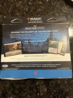 MTG Universes Beyond Doctor Who Blast From the Past Commander Deck New - Image 2