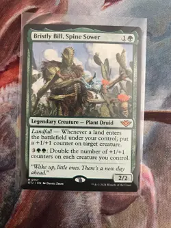 Bristly Bill, Spine Sower Outlaws of Thunder Junction Regular NM - Image 1