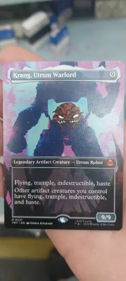 Krang, Utrom Warlord (Borderless) Teenage Mutant Ninja Turtles Silhouette - Image 1