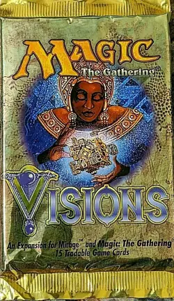 MTG: VISIONS Sealed Booster Pack from Box - Magic - Mirage Block - English, new - Image 1
