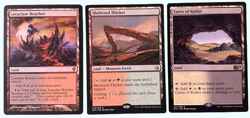 3x Rare Misc. Dual Lands, Misc. Sets, NM Near Mint, Magic the Gathering MTG - Image 1