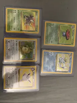 Pokemon Jungle Holo Card Lot - Image 1