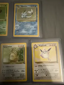 Pokemon Jungle Holo Card Lot - Image 3