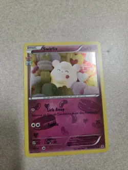 Pokemon Swirlix RC19/RC32 Generations Holo Basic 60 HP - Image 1