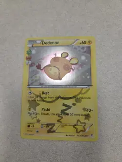 Pokemon Dedenne RC10/RC32 Generations Holo Basic 60 HP Uncommon - Image 1