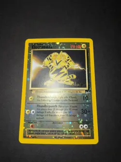 Electabuzz - 1 [Winner] DOUBLE SWIRL Pokemon Best of Promo - Reverse Holo LP ✨ - Image 3