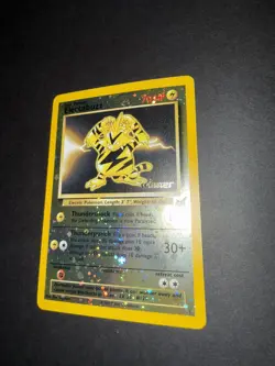 Electabuzz - 1 [Winner] DOUBLE SWIRL Pokemon Best of Promo - Reverse Holo LP ✨ - Image 4