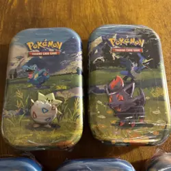 LOT OF 5 SEALED ✅ Pokemon TCG Ascended Heroes MINI TINS Brand New Art Set - Image 2