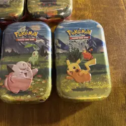 LOT OF 5 SEALED ✅ Pokemon TCG Ascended Heroes MINI TINS Brand New Art Set - Image 4