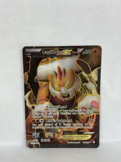 Pokemon Landorus EX Full Art Ultra Rare Holo 144/149 Boundaries Crossed 180 HP - Image 1