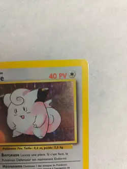 FR Melofee 5/102🌟 HOLO Edition 1 Set De Base Wizards - Carte Pokemon - TBE - Image 4