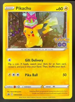 2019 Pokemon Sword & Shield Black Star Promos #SWSH234 Pikachu - Image 1