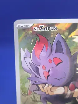 Pokemon Scarlet & Violet Journey Together ETB N’s Zorua 189 Black Star Promo NM - Image 3