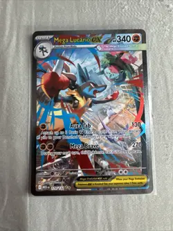 Mega Lucario ex - 179/132 - SIR - Mega Evolutions - Pokemon - NM/M - Image 1