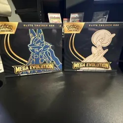 Pokemon TCG Mega Evolution Gardevoir & Lucario Elite Trainer Box ETB Sealed - Image 1