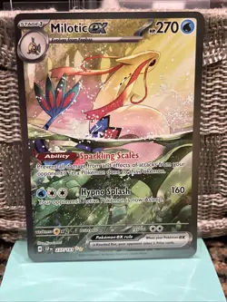 Pokemon TCG Milotic EX Special Illustration Rare Surging Sparks 237/191 - Image 1