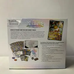 Pokemon Prismatic Evolutions Pokemon Center ETB Elite Trainer Box Factory Sealed - Image 2