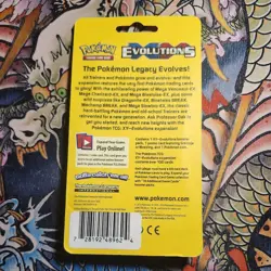 Pokemon XY Evolutions Check Lane Blister Pack Weezing with RED DEOXYS SEALED - Image 3