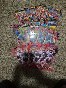 Pokemon Single Sleeved Packs, Lot Of 15 - Image 1