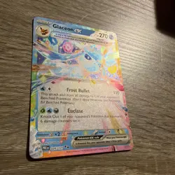 Glaceon ex 026/131 Double Rare Prismatic Evolutions Pokemon TCG - Image 2