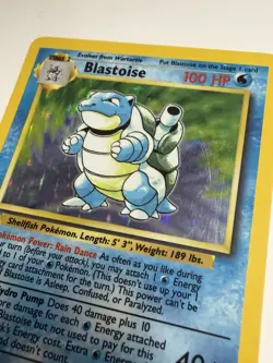 Blastoise 002/102 Base Set Holo Pokemon TCG Vintage - Image 4