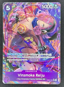 One Piece | Vinsmoke Reiju | EB03-031 | Alt Art (SR) | NM - Image 1