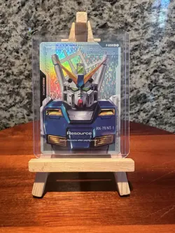Resource R-020 C+ [Gundam NT-1] Steel Requiem Textured Foil Gundam Card Game NM - Image 1