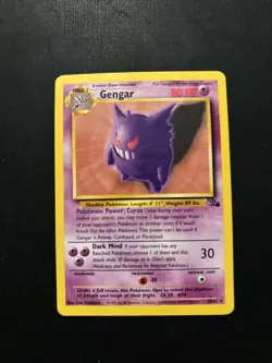 Pokemon TCG- Gengar 2 Card Lot Breakthrough Holo (XY) And Fossil Regular - Image 2