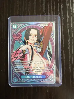 Bandai Boa Hancock EB03-026 Super Rare SP Holo One Piece Heroines Edition Card - Image 1