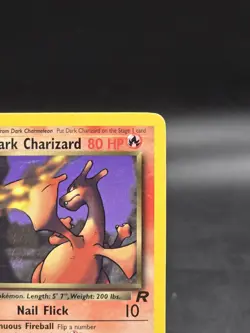 Pokemon TCG Dark Charizard 21/82 Team Rocket Non-Holo Rare Card - Image 3
